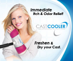 Immediate Itch and Odor Relief with CastCooler